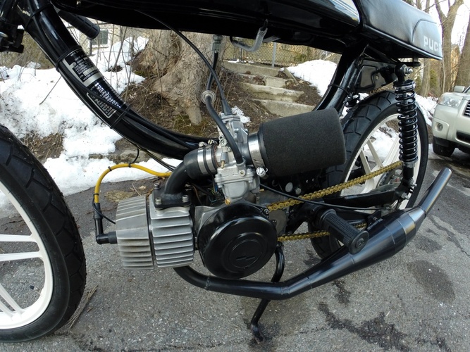 Black 84 Puch Cobra - 1984 Puch Cobra