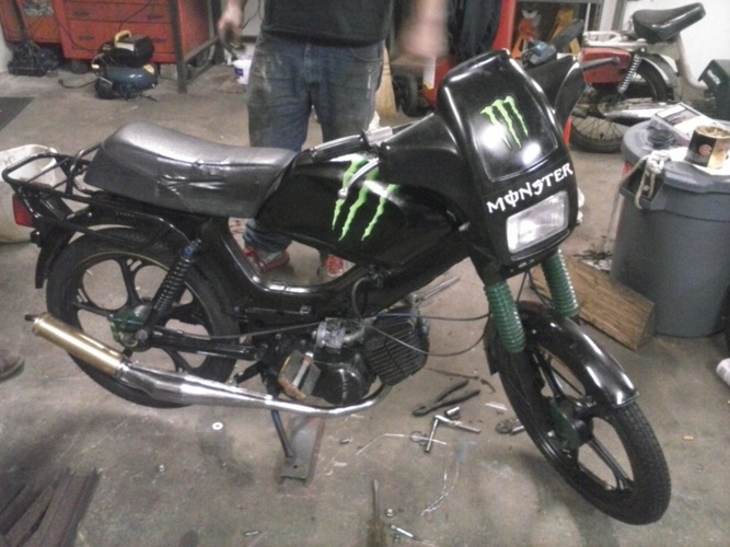 monster moped - 2007 Tomos Targa TTLX