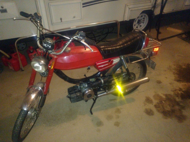 The Black Momba - 1978 Puch Magnum XK