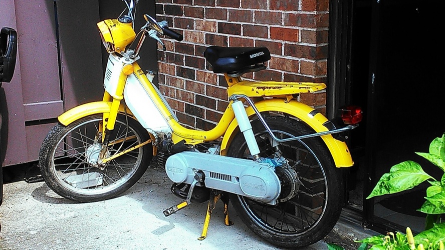 First time out, - 1978 Honda Hobbit