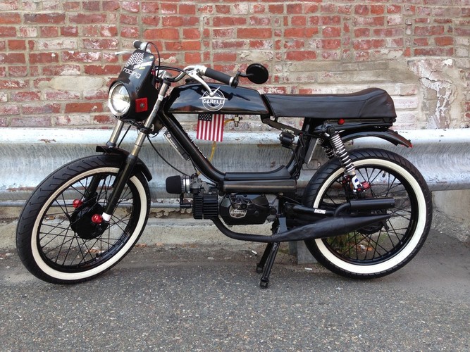 1987 Garelli Super Sport XL & 1964 Vespa Sprint -   