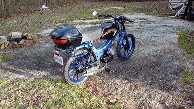 feeling blue - 2000 Tomos Targa TTLX