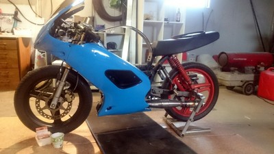 Rotary Spx racebike - 1980 Peugeot 103