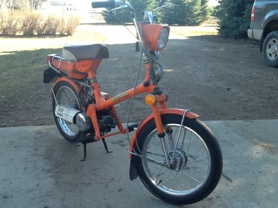 1978 Honda Express Orange Monster - 1978 Honda Express NC50