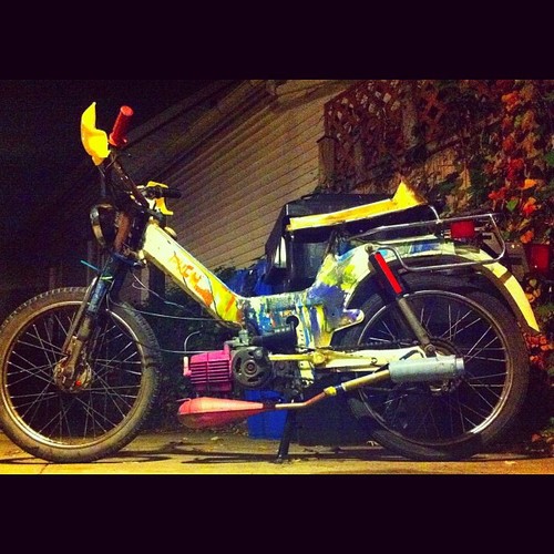 BLACKPIPES SPLATTERMAXI - 1978 Puch Maxi