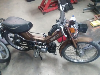 brown bomber - 1978 Puch Maxi
