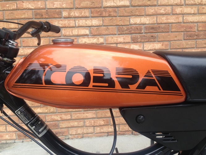 Orangeness - 1986 Puch Cobra