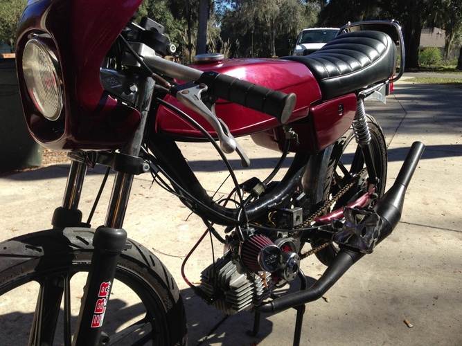 ol' red - 1980 Puch Magnum MK II