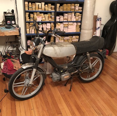 1980 Motobecane Sebring with Morini M02 - 1980 Motobecane Sebring