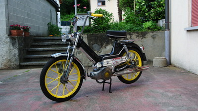 Puch Maxi S *Black & Yellow* - 1982 Puch Maxi S