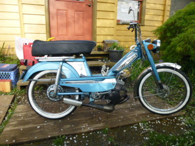 1979 Motobecane 50v  fondly named Estelle - 1979 Motobecane 50VLA