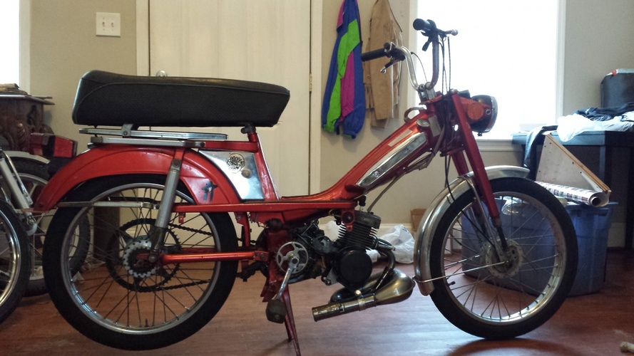 Red Moby - 1979 Motobecane 151