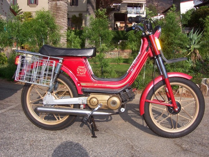 Early Derbi Variant Project - 1984 Derbi SLE