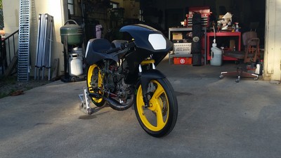 Squid Ink Racer - 1978 Motobecane 50VA