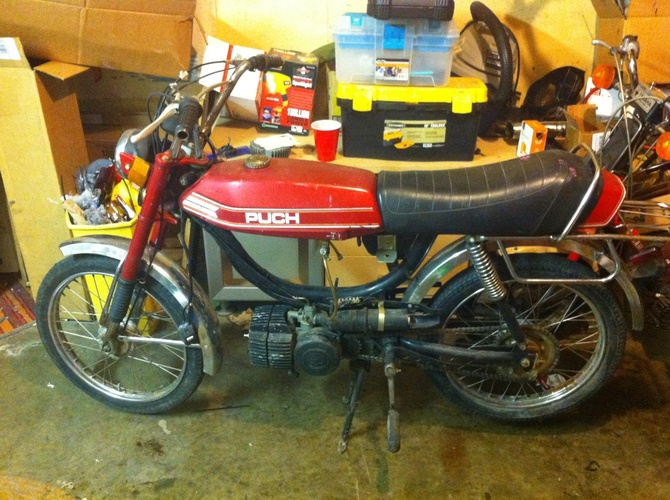 '78 Puch Moneysink - 1978 Puch Magnum XK