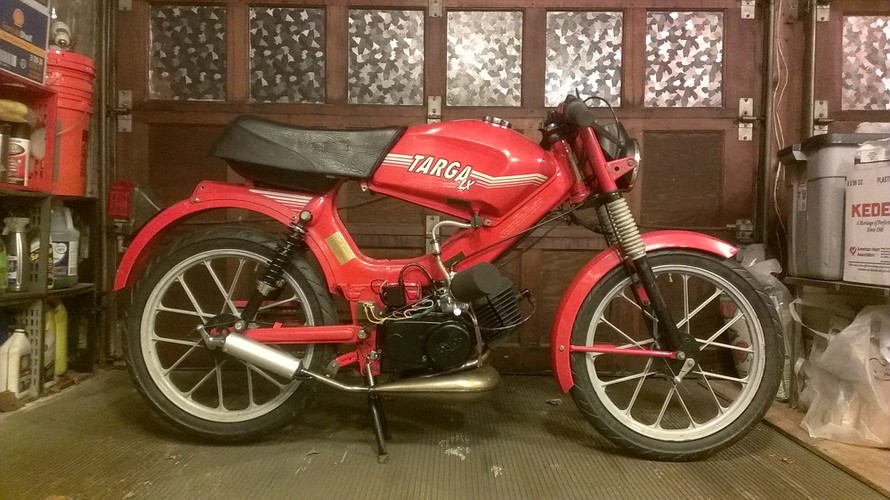 tom os red - 1994 Tomos Targa TTLX