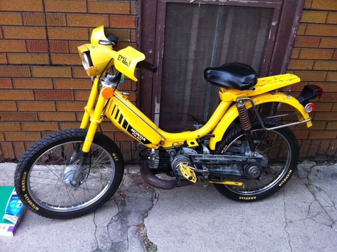 1978 Honda PA50 II (Hobbit) First moped - 1978 Honda PA50 II