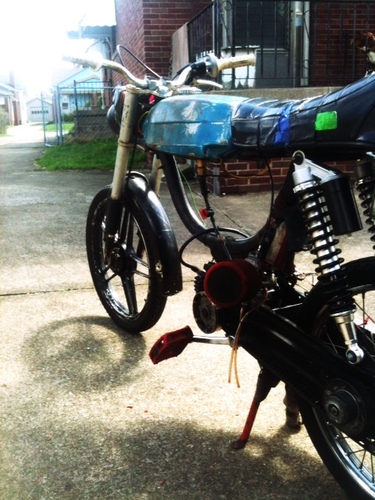 Ratty as FUCK Magnit IDGAF Mofa BITCH - 1980 Puch Magnum MK II