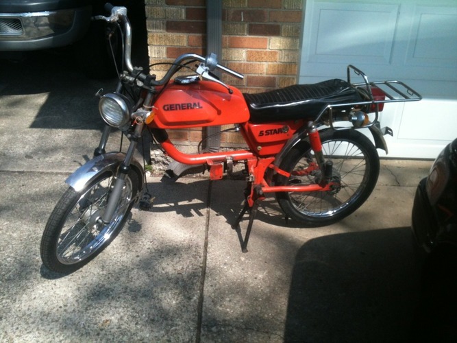 orange bike - 1979 General 5 Star
