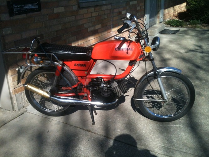 orange bike - 1979 General 5 Star