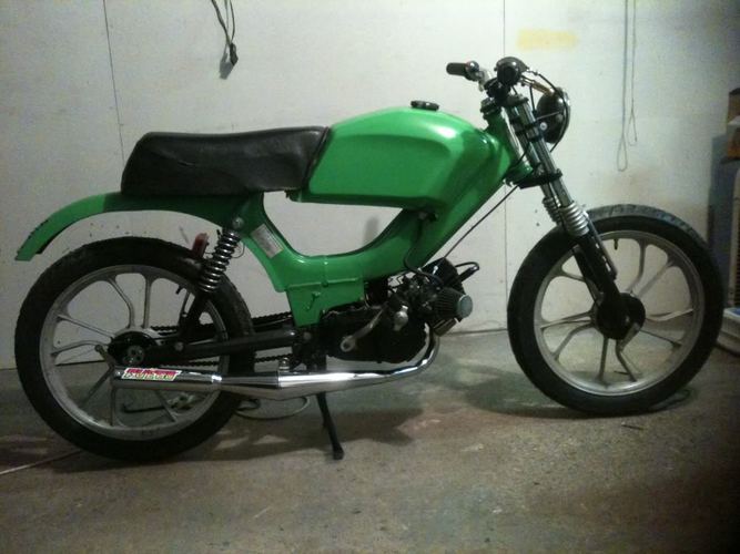 green bike - 1994 Tomos Targa