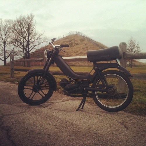 Brad Hensley bike -  Tomos A-3 Golden Bullet