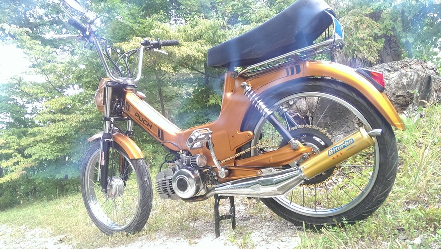 Burnt Out - 1986 Puch Maxi