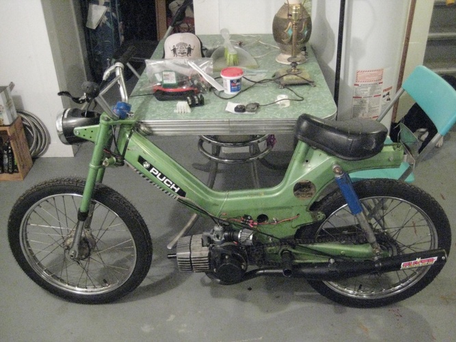 swamp ass - 1978 Puch Maxi