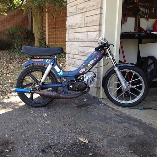 Bandit Sticker bike - 1984 Tomos A-3 Bullet