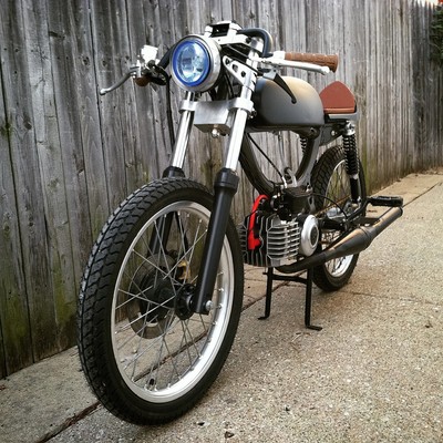 Custom Puch Top Tank - 1977 J.C. Penney Pinto