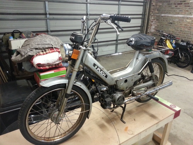 gray maxi -  Puch Maxi