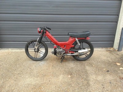 red and black -  Puch Maxi