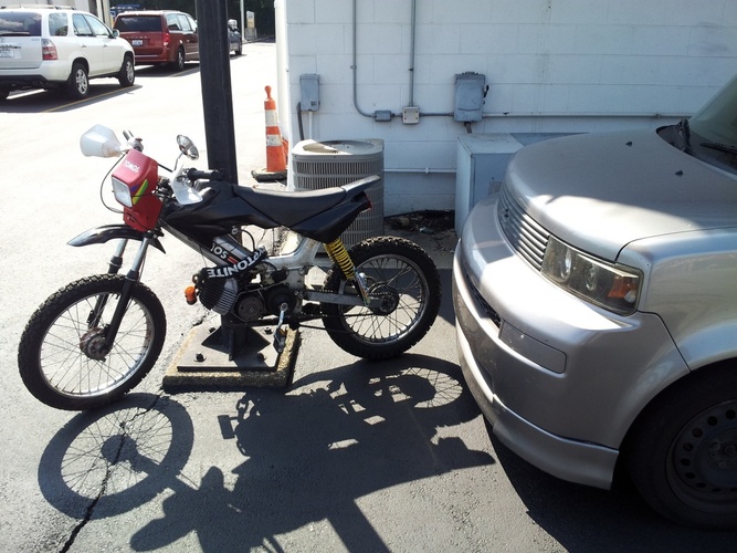 Tomos dirt ped -  Tomos Silver Bullet SL