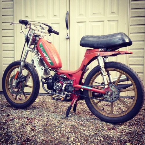 A moped. - 1978 Baretta 38