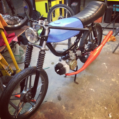 Grabber Blue Magnum  - 1978 Puch Magnum MK II