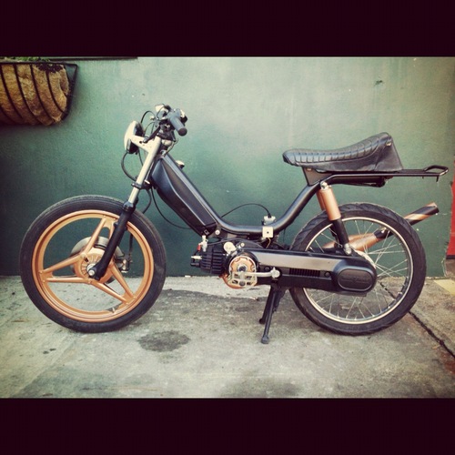 Black'n Bronze - 1978 Honda Hobbit