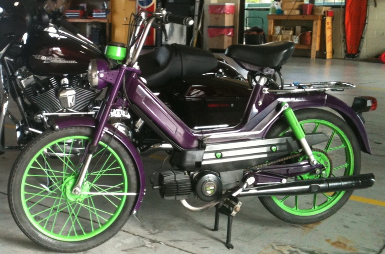 The Purple Puch - 1976 Puch Maxi