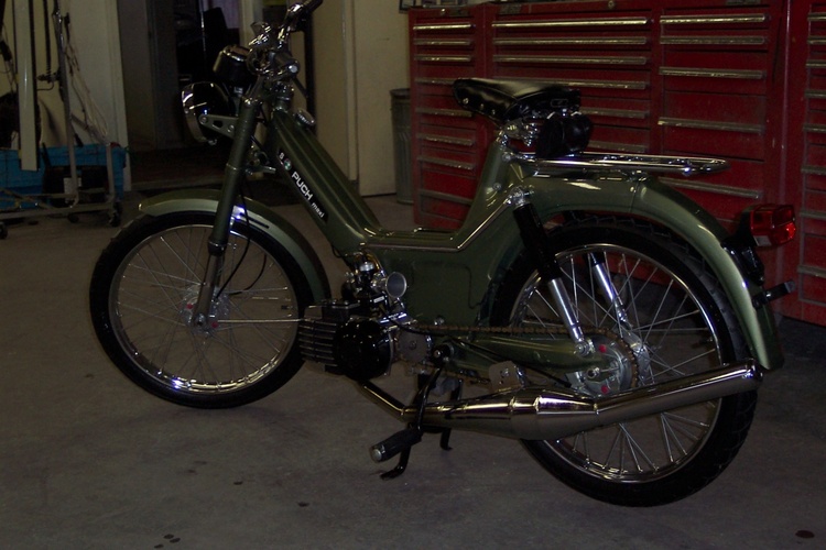The Green Puch - 1977 Puch Maxi