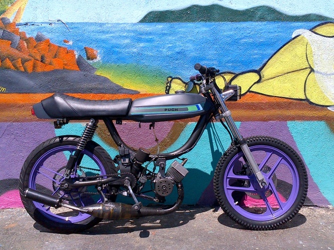 VariMag by Tomahawk Mopeds - 1978 Puch Magnum