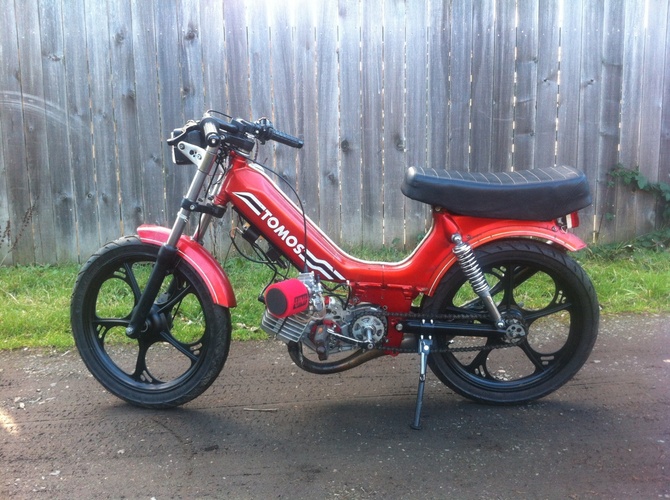 I'll have a gallon of gas with a clutch back pleas - 1981 Tomos A-3 Bullet