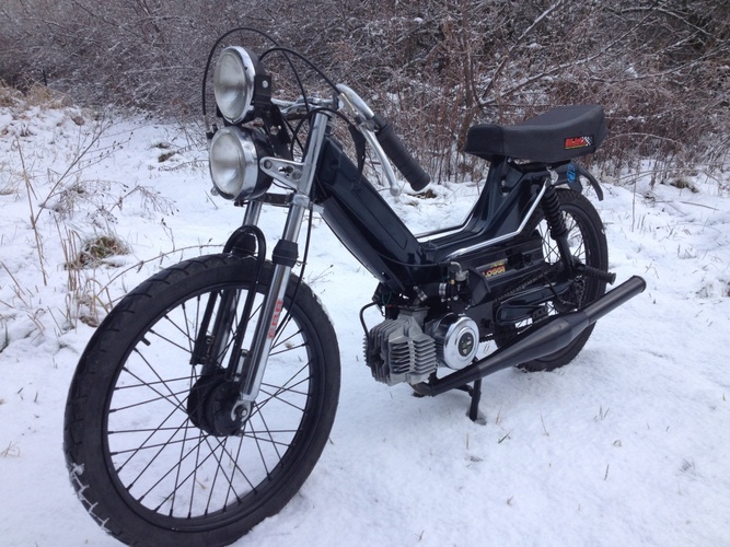 Lil Scarlet  - 1981 Puch Newport II