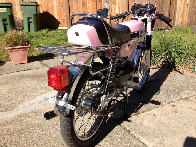 Pink Street Racer - 1979 Puch Magnum XK
